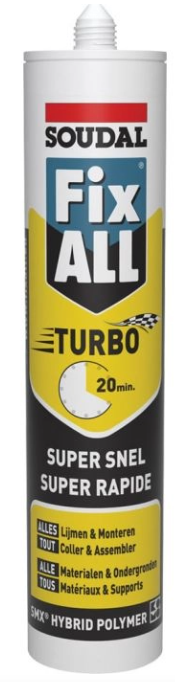 SOUDAL fix all turbo blanc 290ml