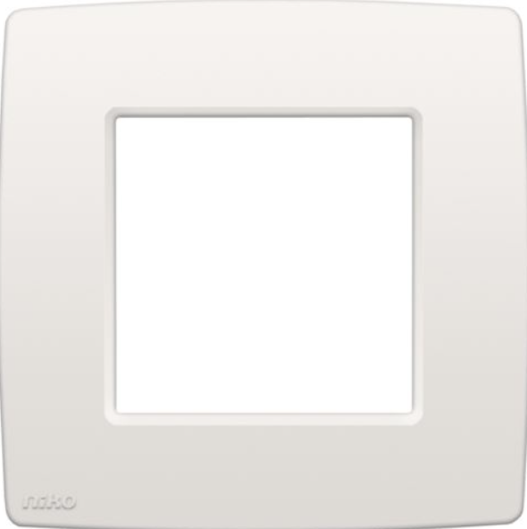 Plaque NIKO simple blanc