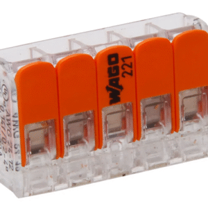 WAGO 5 entrées levier boîte de  25 pièces