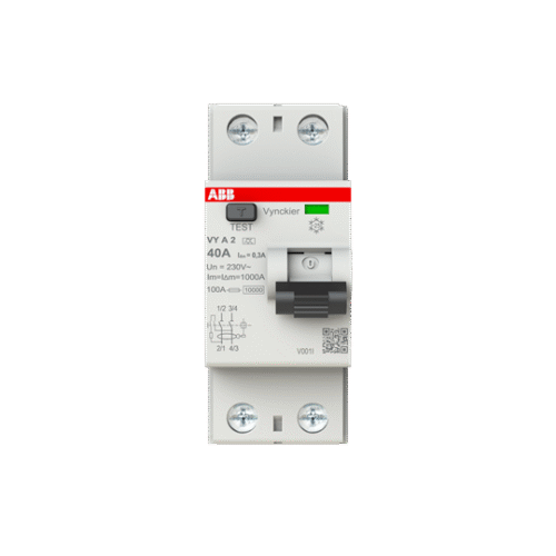 Différentiel VYNCKIER 2p 40a 300ma/0.3a