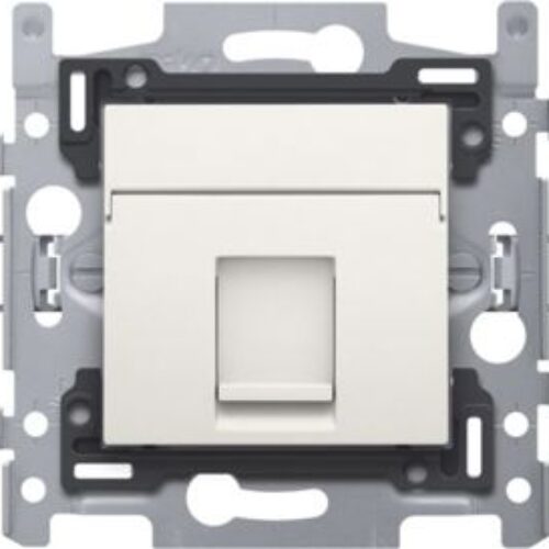 Prise rj45 NIKO utp cat5e blanc