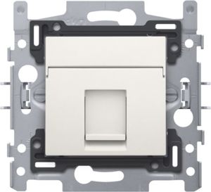 Prise rj45 NIKO utp cat5e blanc