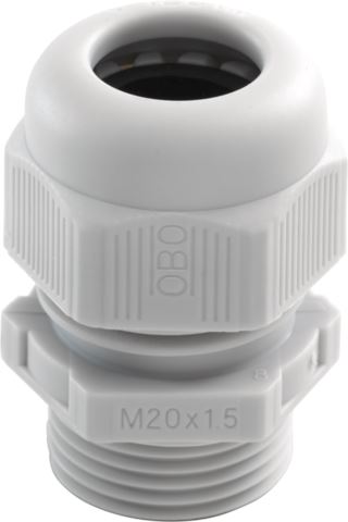 Presse étoupe M20 gris IP68